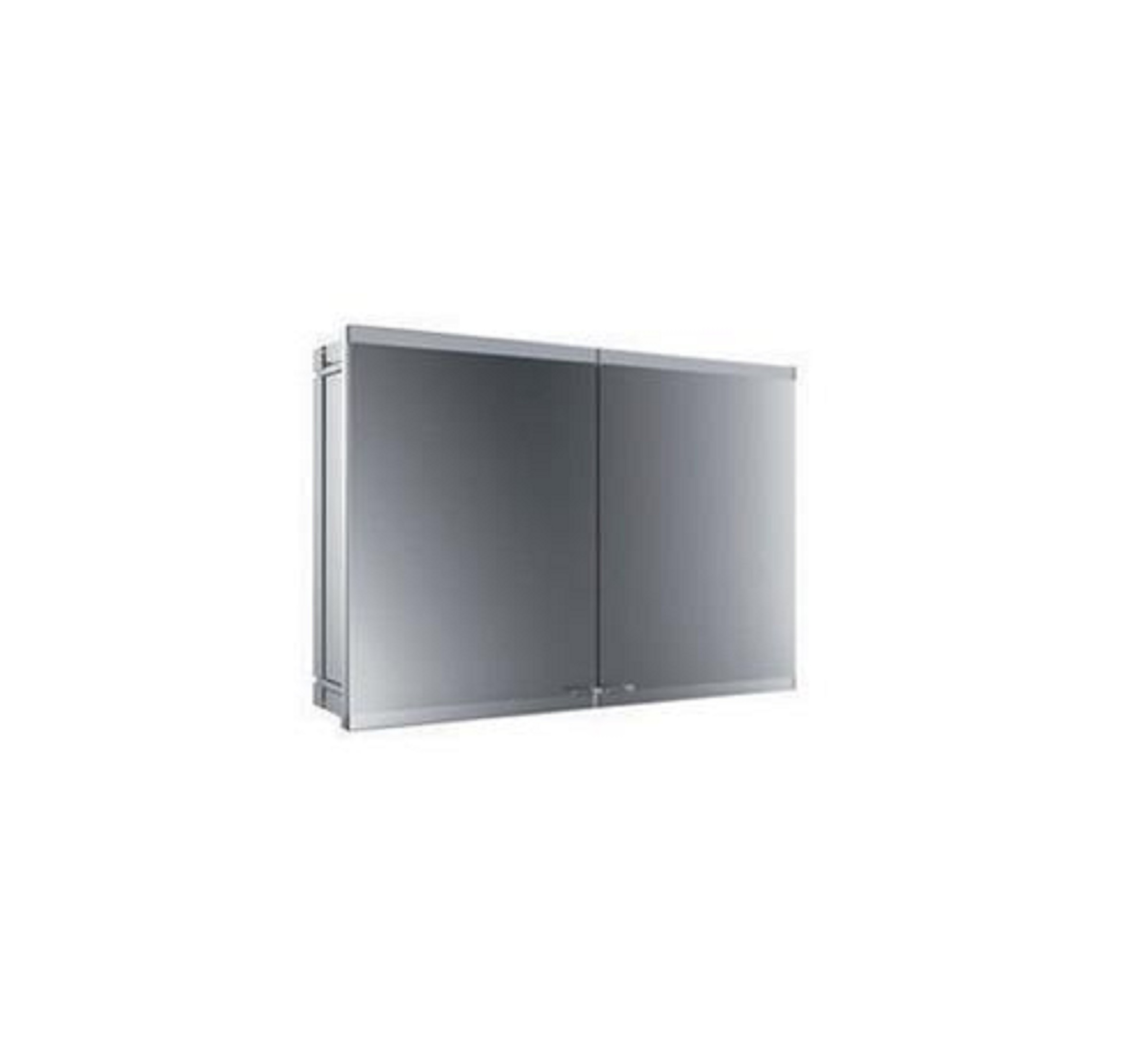 Lichtspiegelschrank | asis evo | 1000 mm | Unterputz, 2-türig, IP 20 X