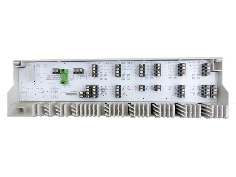 Edelstahl Heizkreisverteiler Komplett-Set, 9 Heizkreise