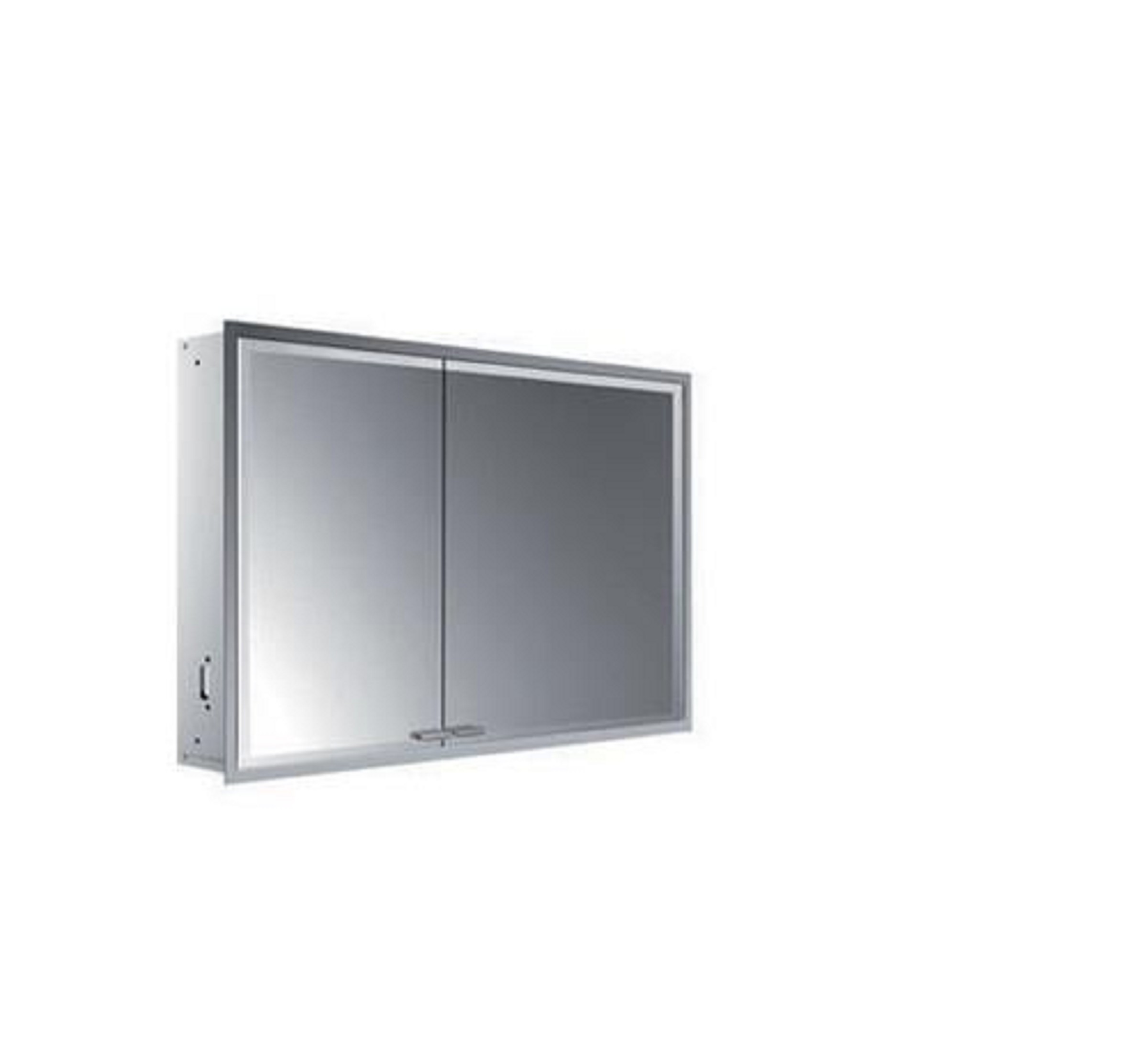 LED-Spiegelschrank | asis Prestige 2 | 1015 mm | Unterputz, breite Tür rechts