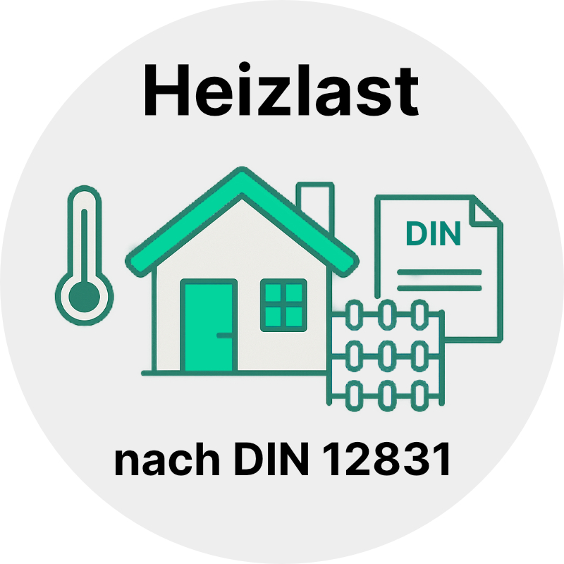Heizlastberechnung nach DIN 12831