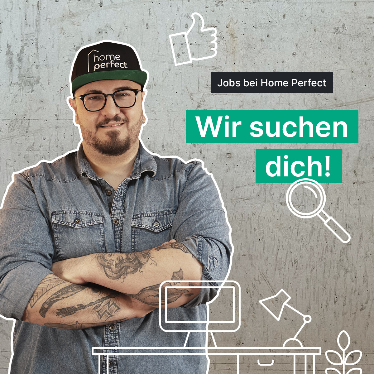 Header mobile Jobs bei Home Perfect