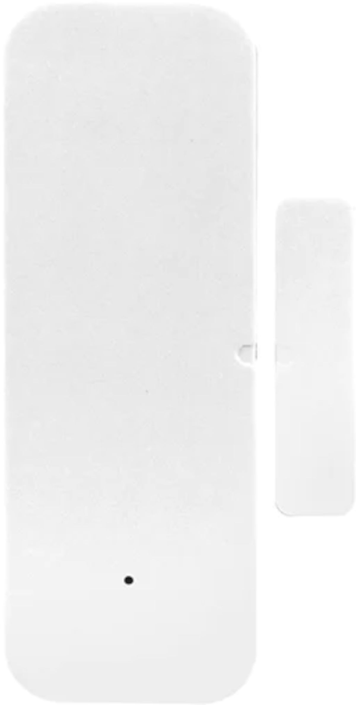 Smart Home Fenster- & Türsensor, Frontalansicht, auf weißem Hintergrund