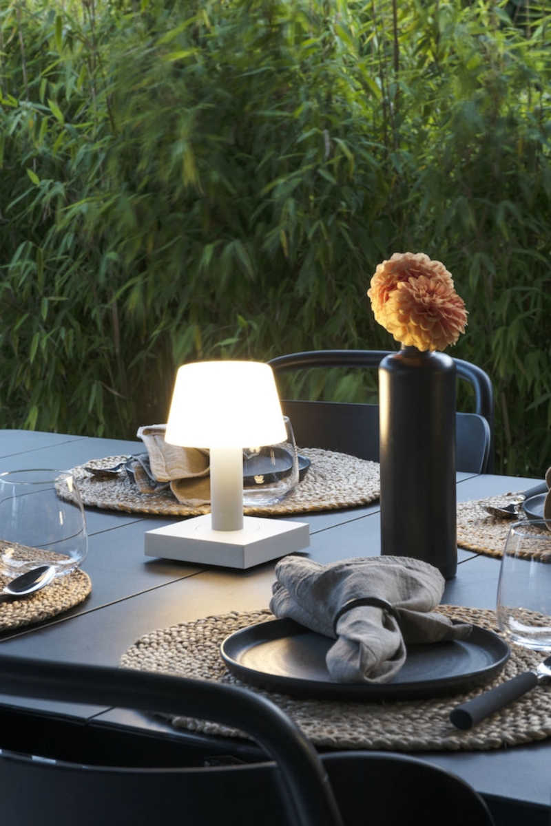 Konstsmide Monaco USB-Tischleuchte weiss | Home Perfect