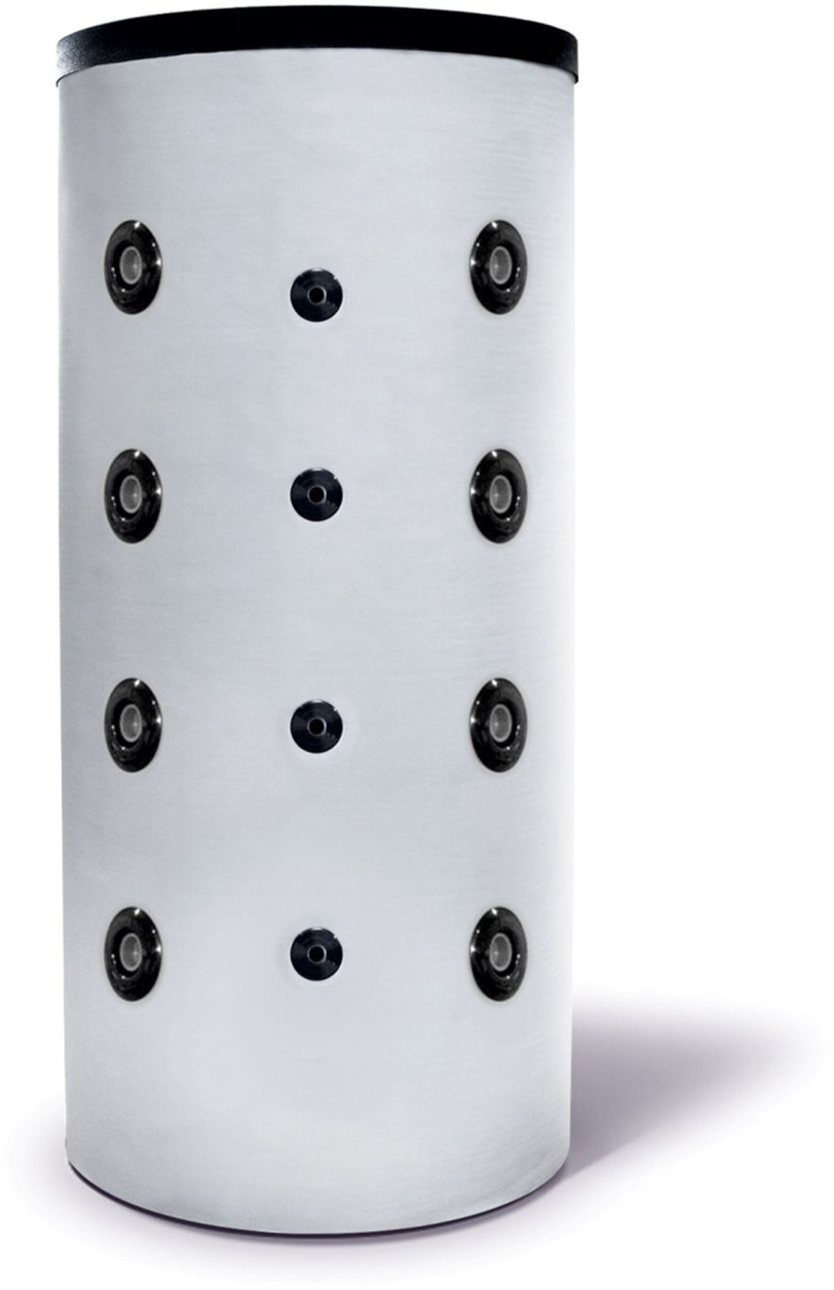 Heizungspufferspeicher 1.500 L | HomePerfect Heizungspufferspeicher 1.500 L, Frontalansicht, auf weißem Hintergrund