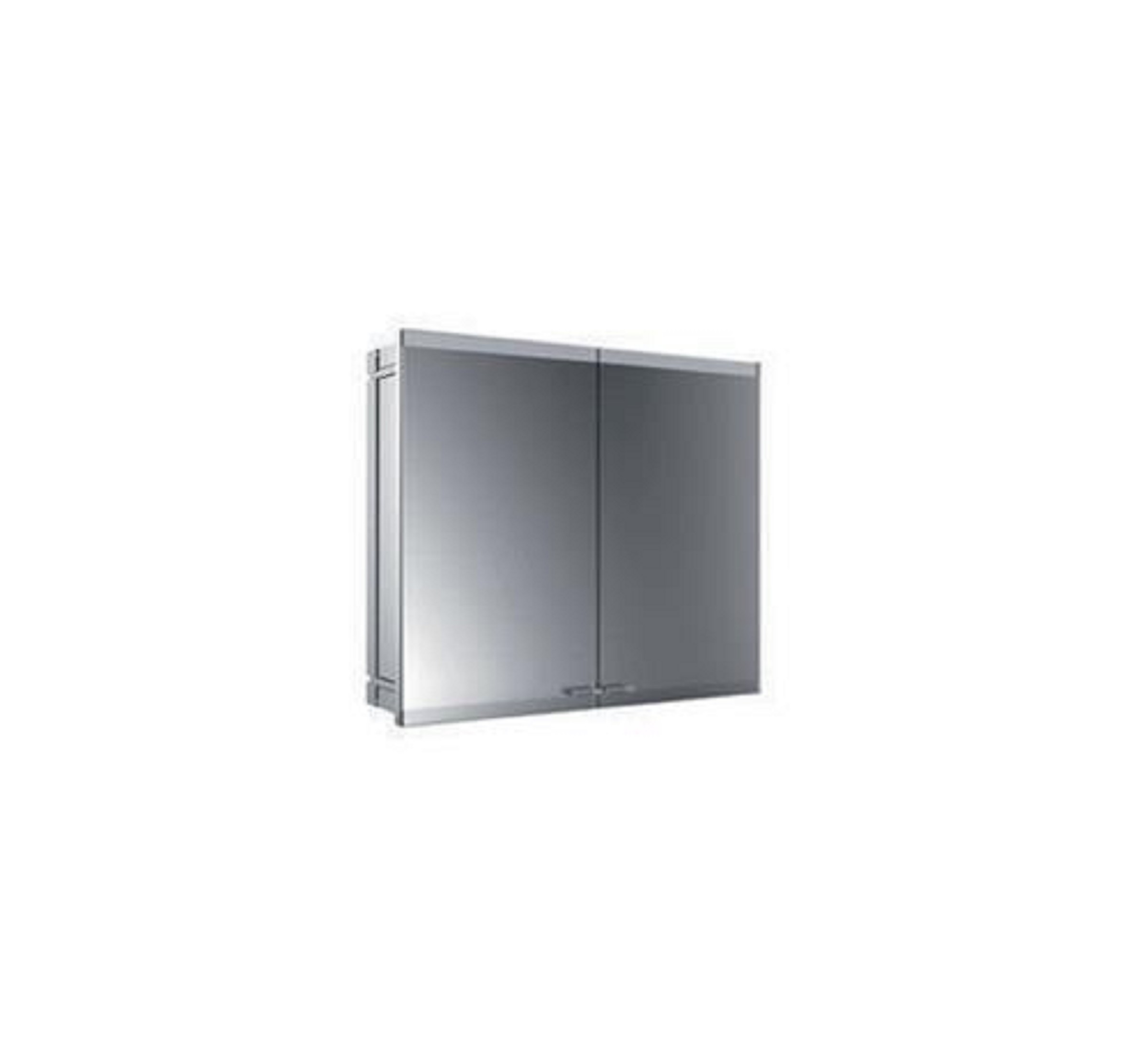 Lichtspiegelschrank | asis evo | 800 mm | Unterputz, 2-türig, IP 20 X