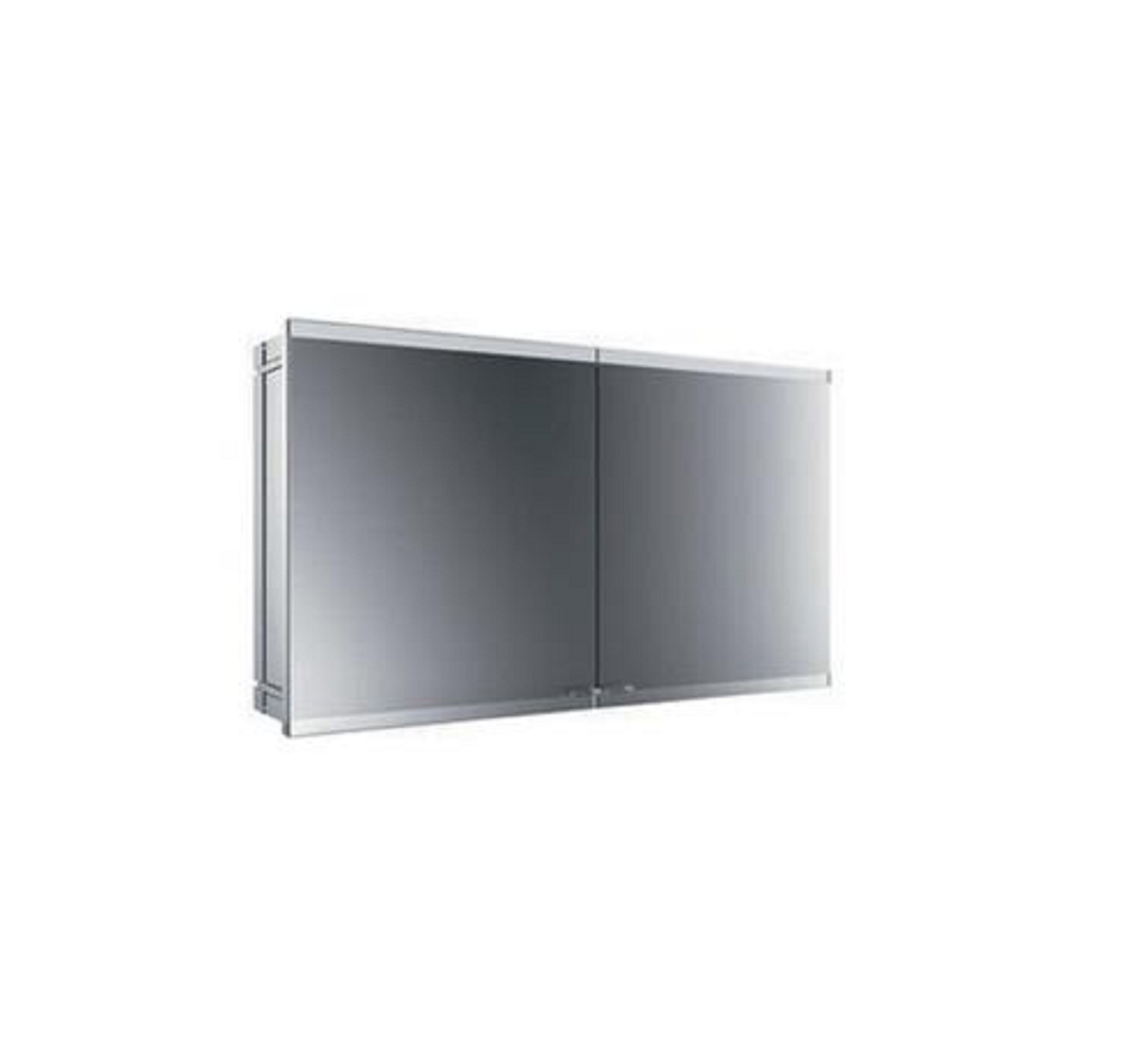 Lichtspiegelschrank | asis evo | 1200 mm | Unterputz, 2-türig, IP 20 X