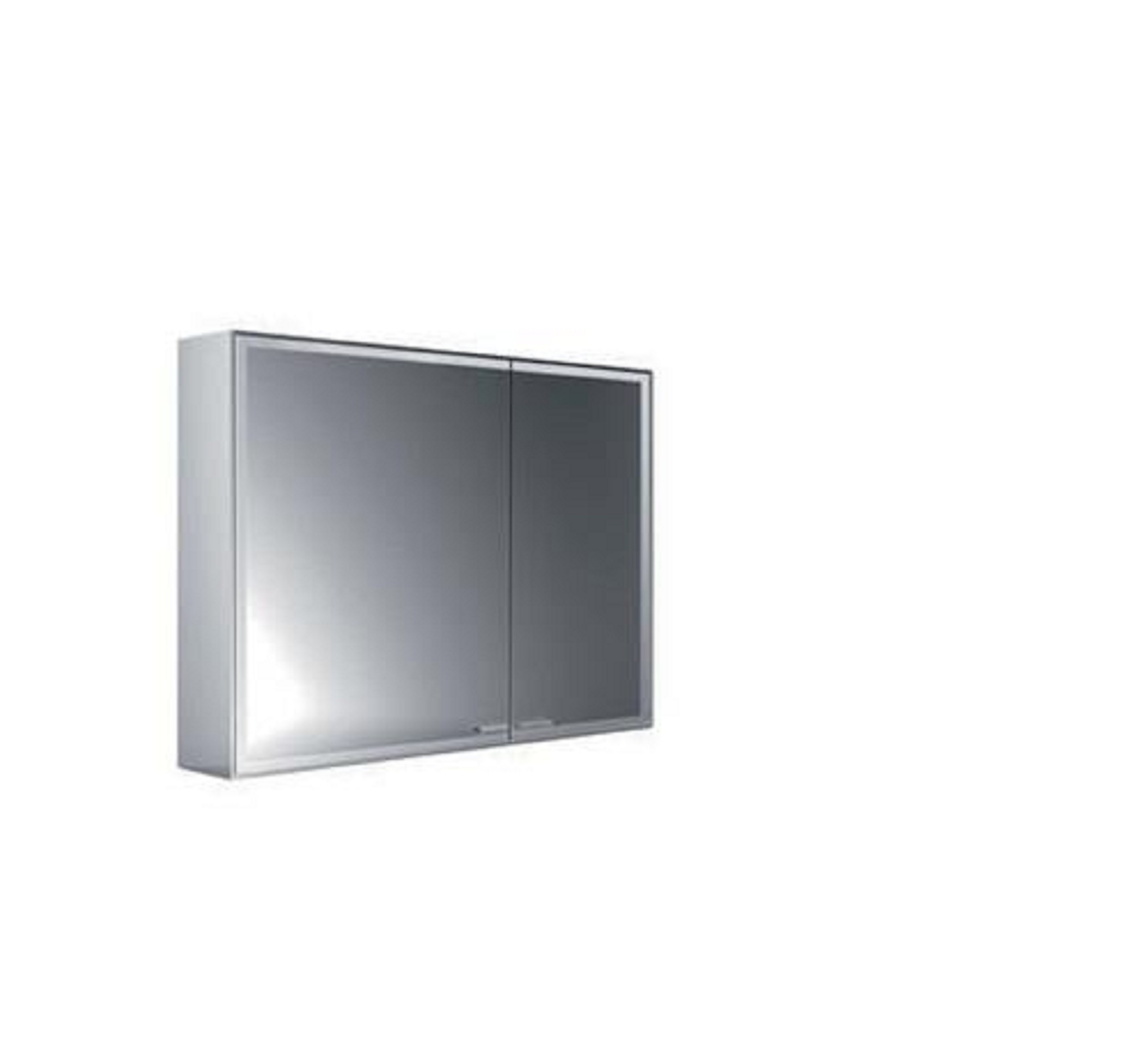 LED-Spiegelschrank | asis Prestige 2 | 887 mm | Aufputz, breite Tür links X