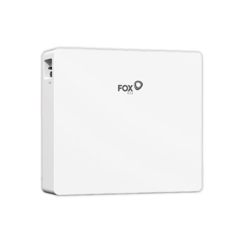 Fox ESS EK12 Batterie, 11,52 kWh LFP, Fronalansicht, vor weißem Hintergrund