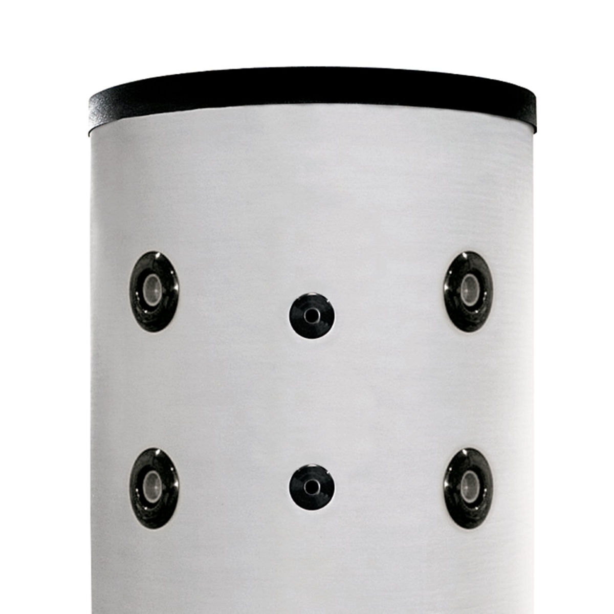 Heizungspufferspeicher 1.500 L | HomePerfect Heizungspufferspeicher 1.500 L, Oberteil, auf weißem Hintergrund