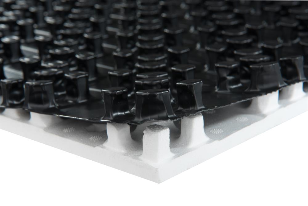 150 m² Noppensystem Fußbodenheizung Set  – 30-2 mm Dämmung EPS WLG 040 – mit Trittschalldämmung – ALU 16×2 – VA 10 – ohne Regeltechnik
