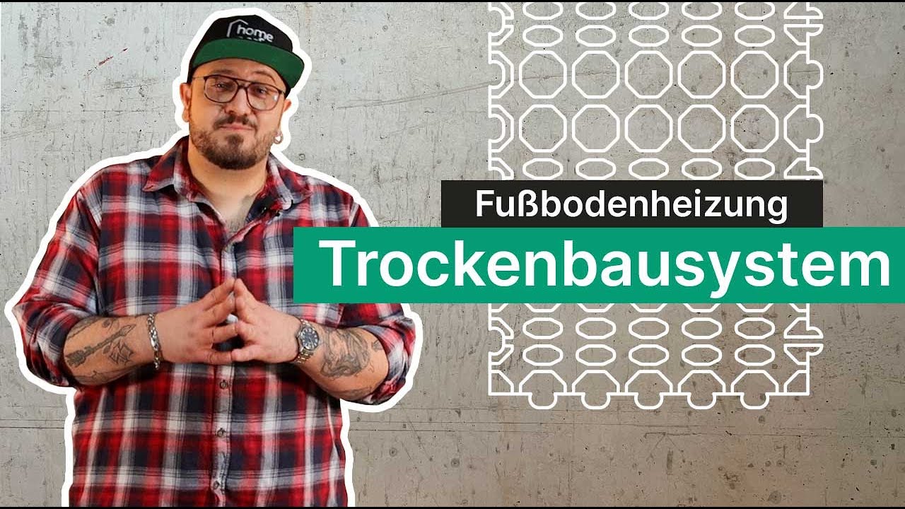 Fußbodenheizung Trockenbausystem Youtube Youttube Tutorial Trockenbausystem Fußbodenheizung