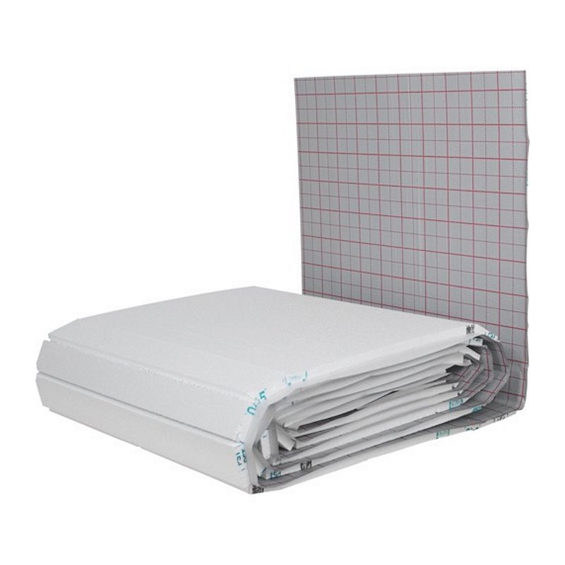 10-130 m² Tackersystem Fußbodenheizung Set – Multidämmrolle 25-2 WLG045 – PE-RT 17×2 – VA 10 – mit Regeltechnik