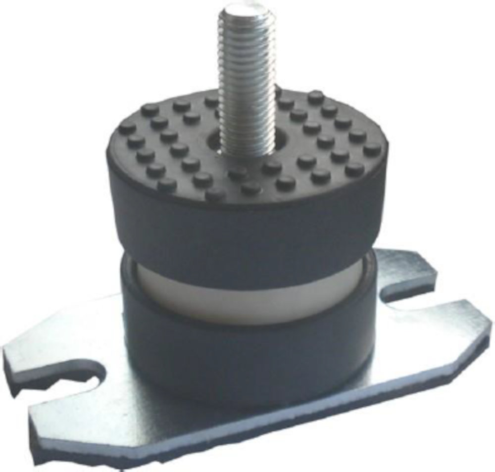 Clivet Schwingungsdämpfer-Kit für Bodenmontage, Edge-F 2.1 - F8.1 | Home Perfect Clivet Schwingungsdämpfer-Kit für Bodenmontage, Edge-F 2.1 - F8.1, Draufsicht, vor weißem Hintergrun