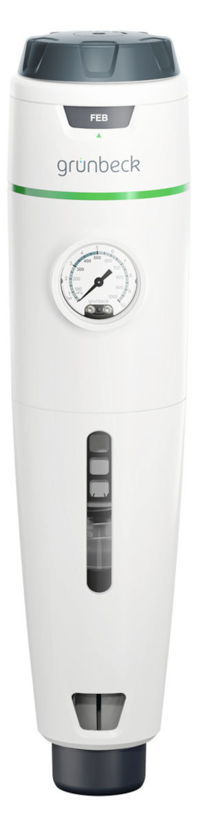 Grünbeck Automatikfilter pureliQ:ADX mit Druckminderer | Home Perfect Grünbeck Automatikfilter pureliQ:ADX mit Druckminderer, Frontalansicht, vor weißem Hintergrund