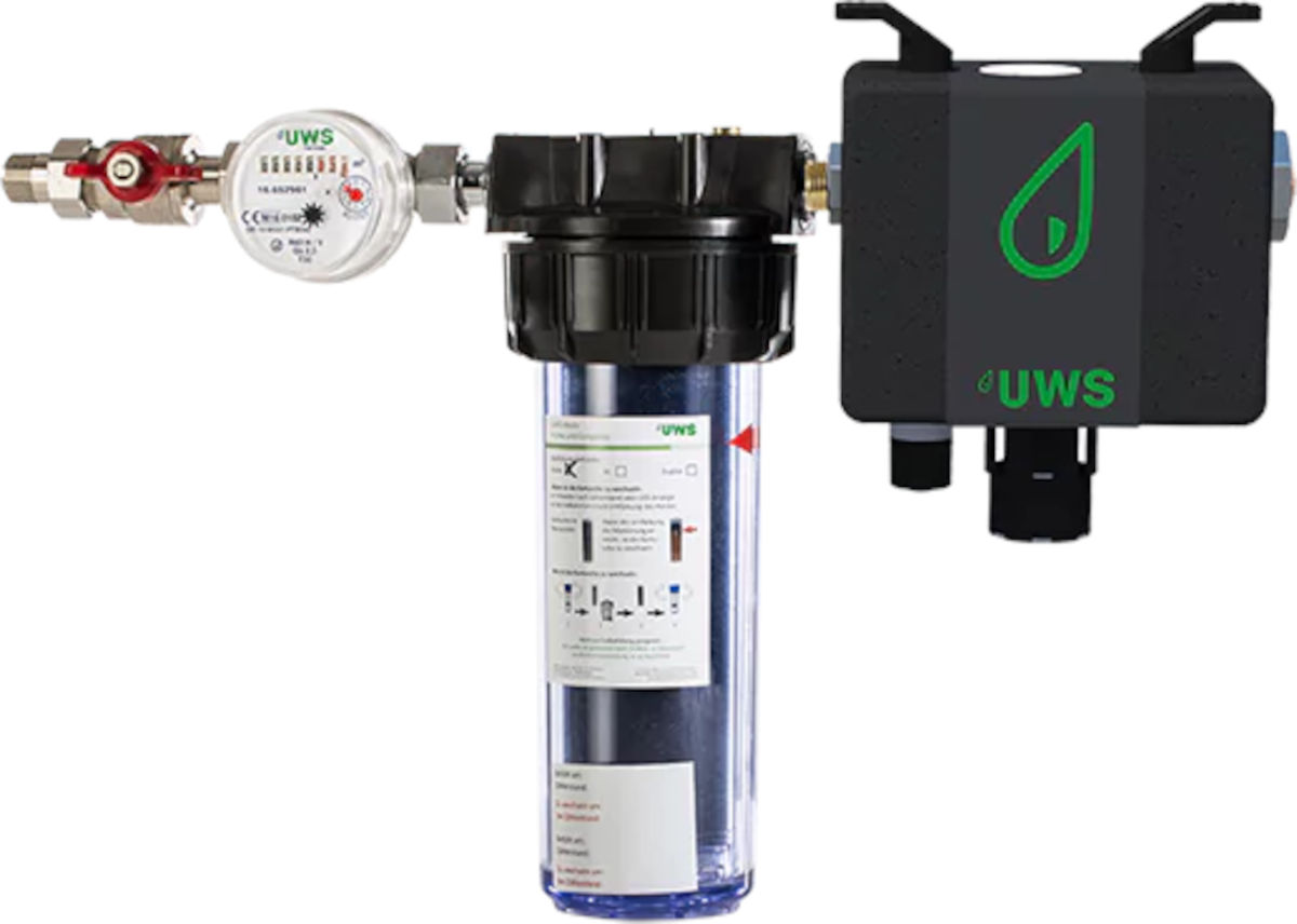 UWS Heaty Complete Home Nachspeiseeinheit | Home Perfect UWS Heaty Complete Home Nachspeiseeinheit, Frontalansicht, vor weißem Hintergrund