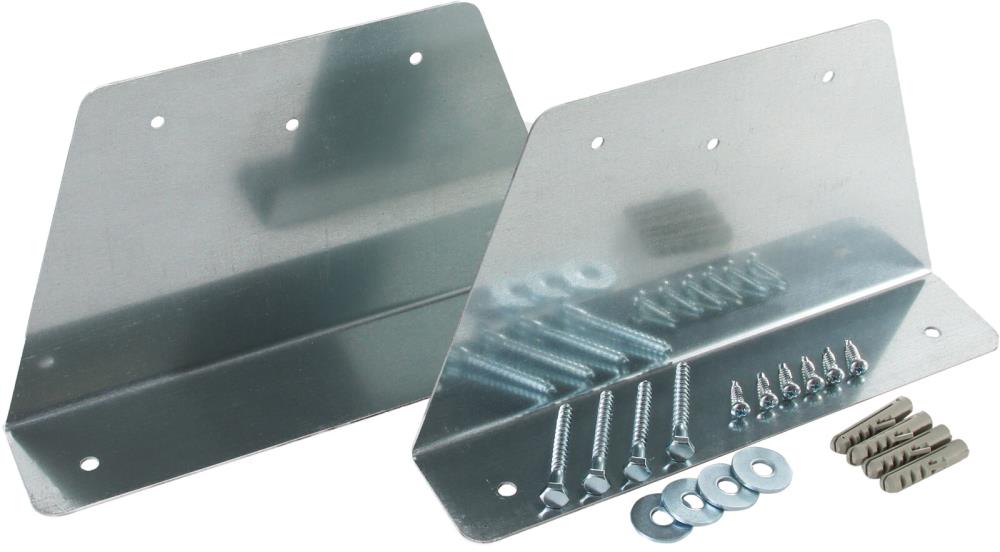 Wandhalter-Set für Luftverteilerkasten mit Schalldämpfer Wandhalter-Set für Luftverteilerkasten mit Schalldämpfer