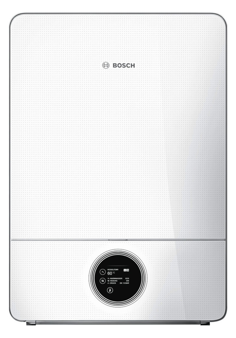 BOSCH Gas-Brennwertgerät, wandhängend Condens GC9001iW 20 E 21/23, weiß BOSCH Gas-Brennwertgerät, wandhängend Condens GC9001iW 20 E 21/23, weiß, Frontalansicht