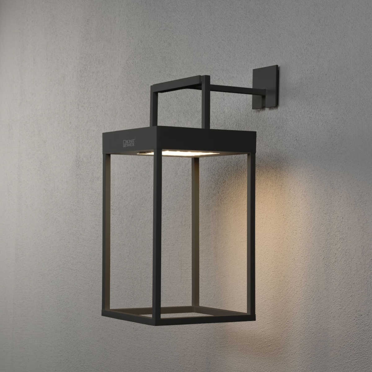 Konstsmide Portofino Solar/USB-Laterne schwarz | Home Perfect