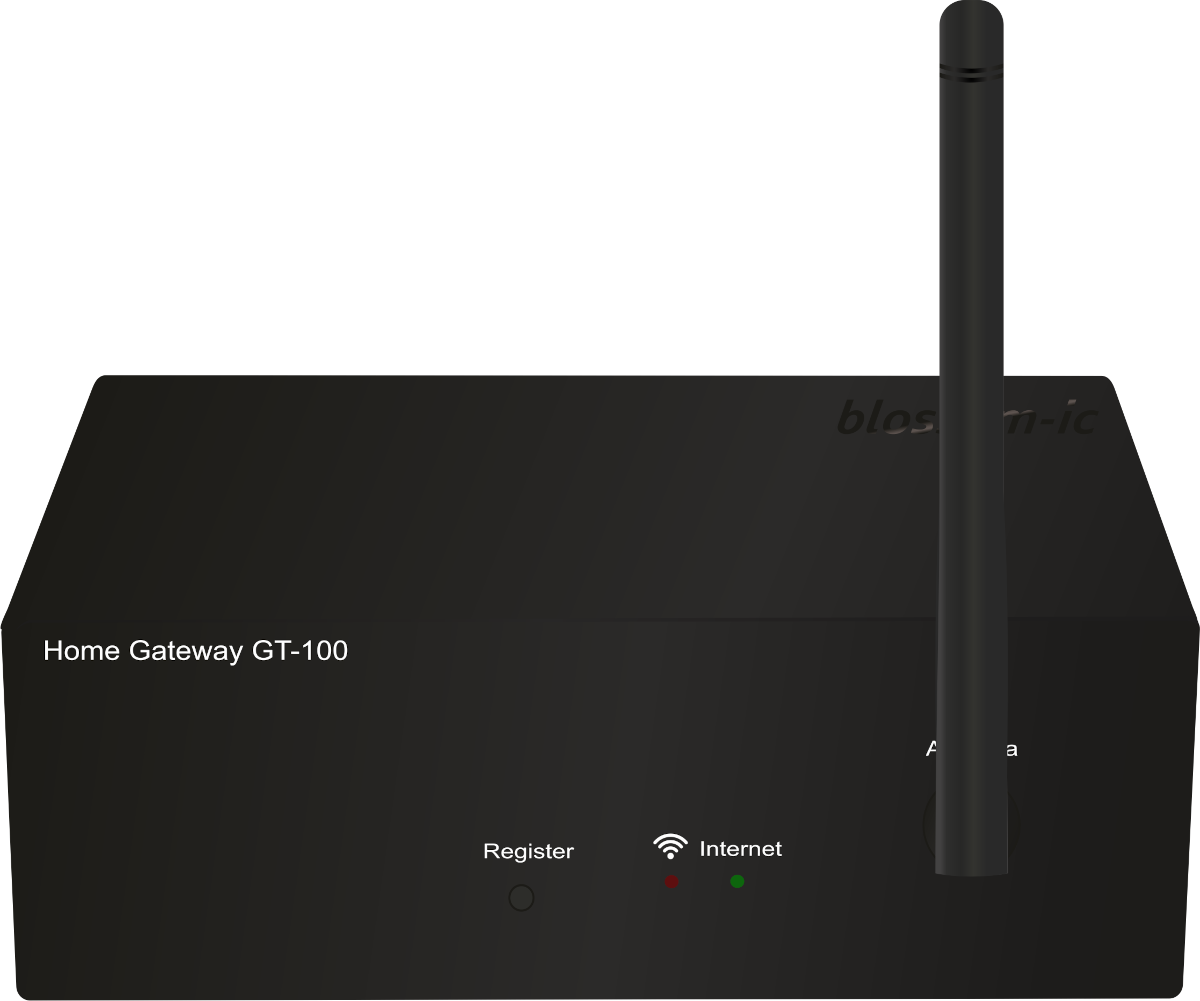 Blossom IC Gateway GT-100 GS-3996 | Home Perfect Blossom IC Gateway GT-100 GS-3996, Grafik, Frontalansicht