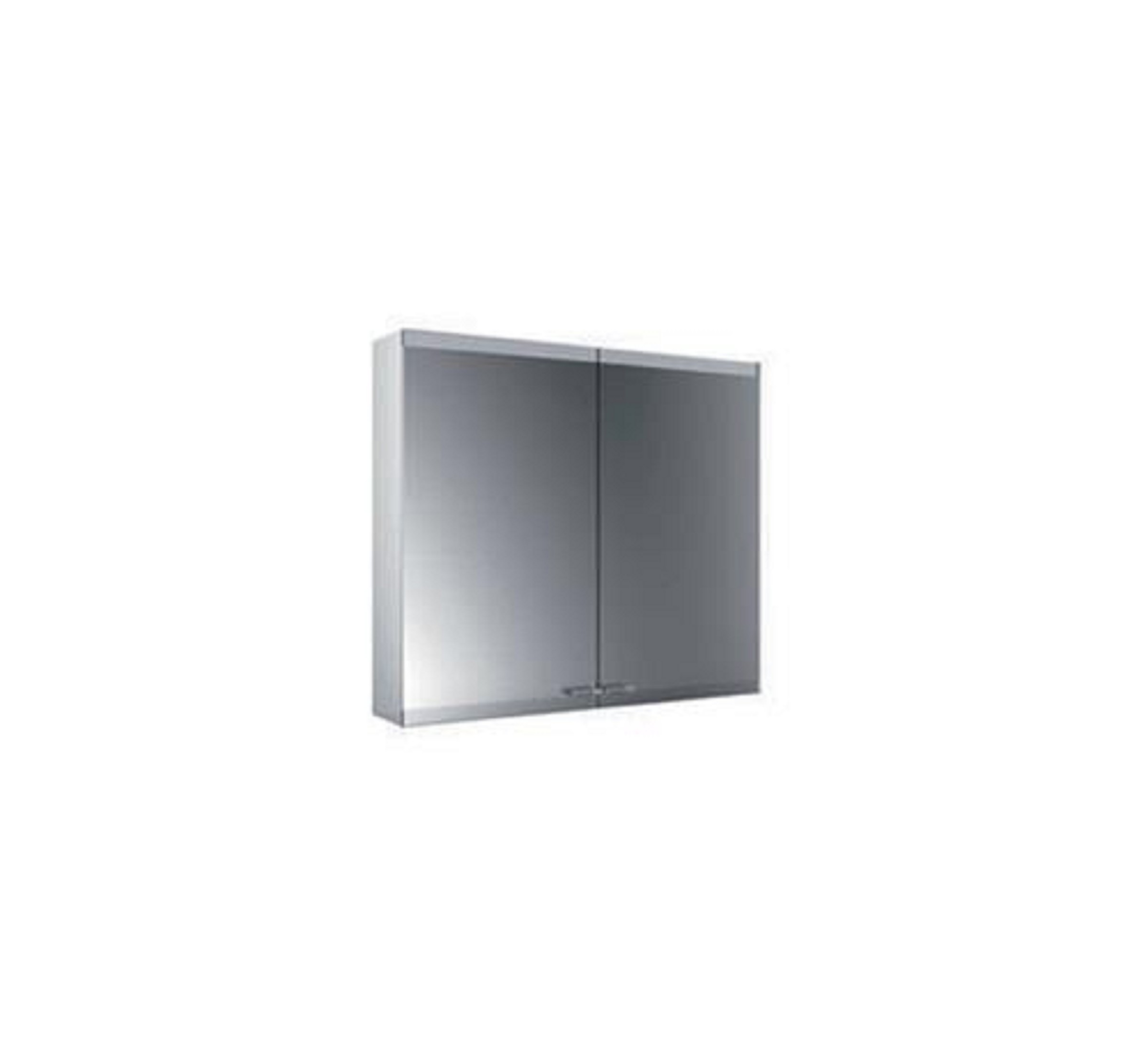 Lichtspiegelschrank | asis evo | 800 mm | Aufputz, 2-türig, IP 20 Y