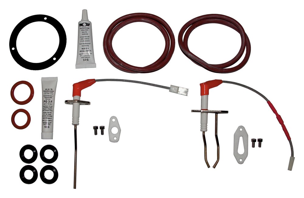 Wolf Wartungsset 8614984 | CGB-2(K) | CGW-2 | CGS-2 | Dichtungen + Elektroden Wolf Wartungsset 8614984 | CGB-2(K) | CGW-2 | CGS-2 | Dichtungen + Elektroden
