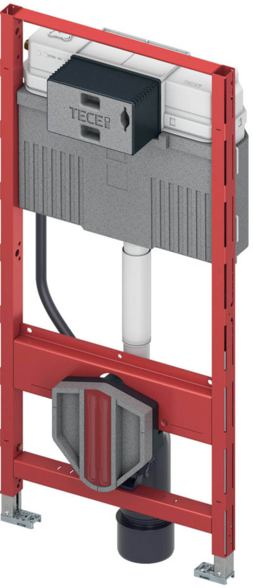 TECEprofil WC-Modul mit Uni-Spülkasten, Bauhöhe 1120mm | Home Perfect TECEprofil WC-Modul mit Uni-Spülkasten, Bauhöhe 1120mm, Vorderansicht, vor weißem Hintergrund
