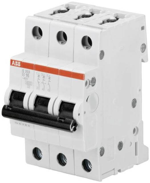 ABB LS-Schalter B20A 3-pol. 6kA ABB LS-Schalter B20A 3-pol. 6kA