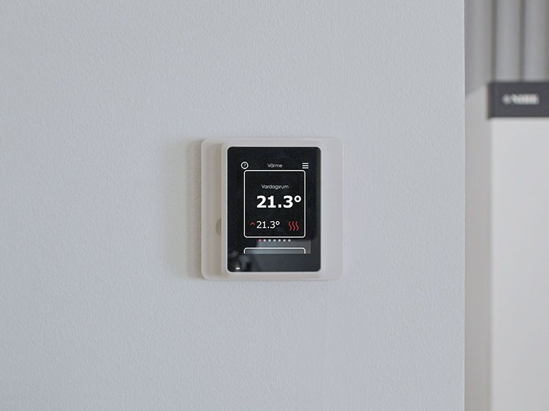 Nibe RMU S40 Raumeinheit Nibe RMU S40 Raumeinheit von vorne