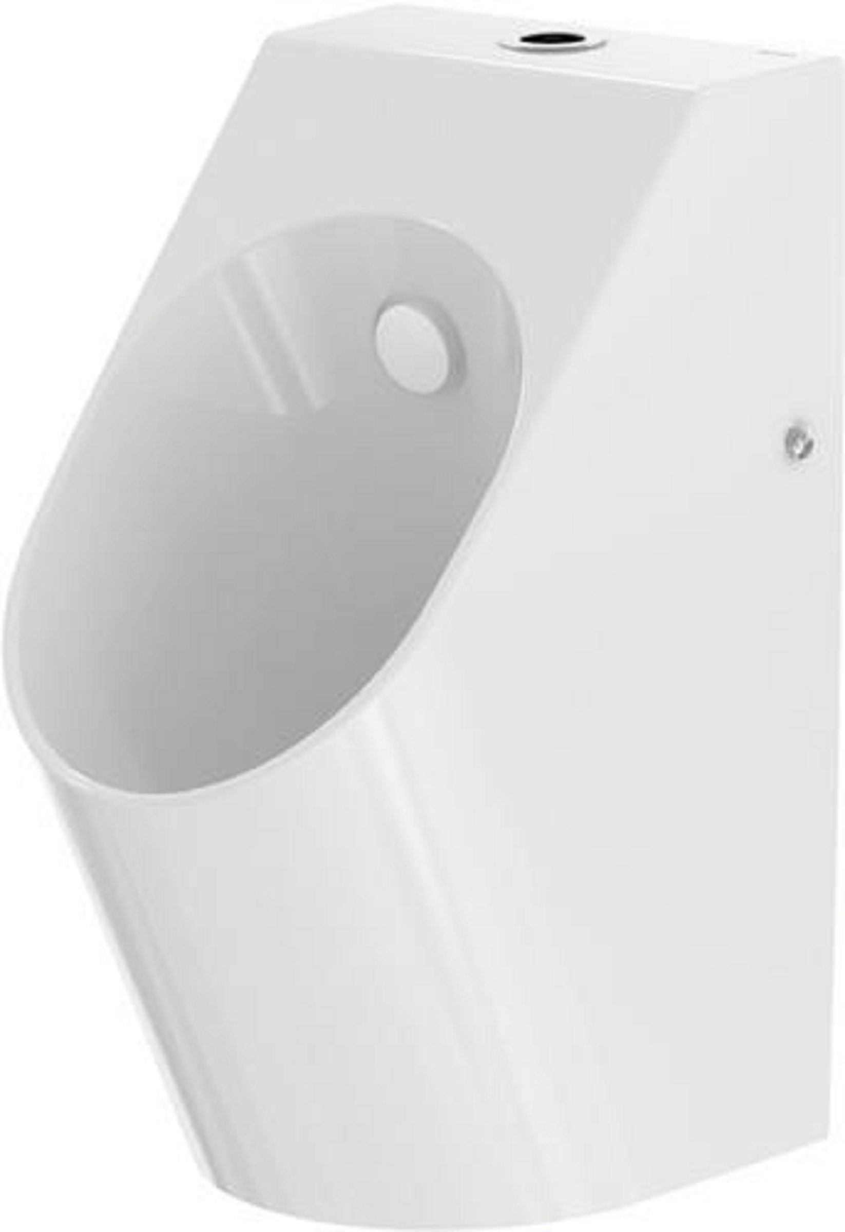 Urinal | Zulauf von oben, Abgang nach hinten, ran | weiß Urinal | Zulauf von oben, Abgang nach hinten, ran | weiß