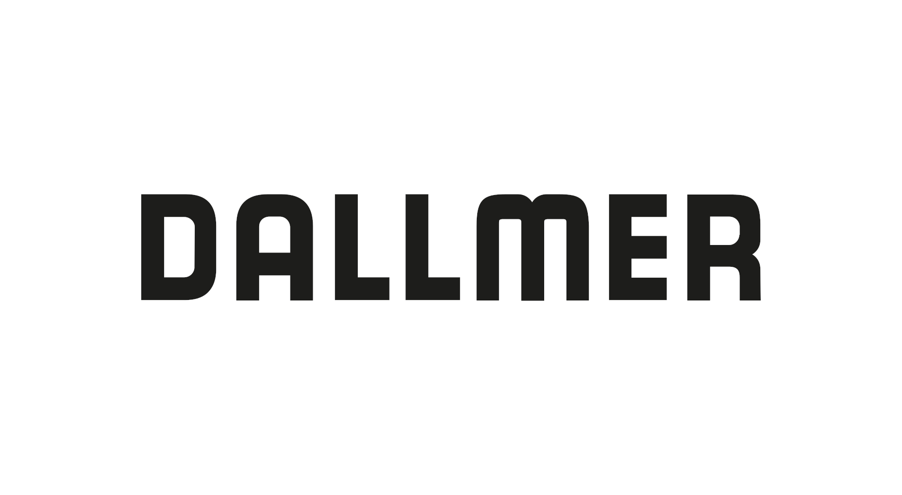 Dallmer Logo vor weißem Hintergrund