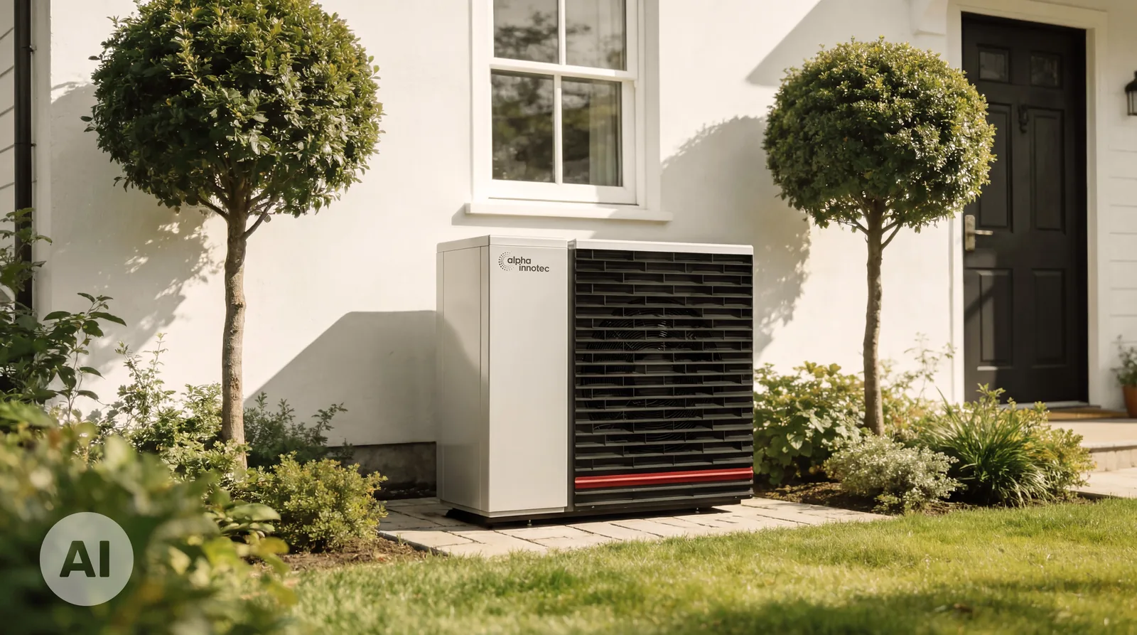 alpha innotec Hybrox 11 Luft/Wasser-Wärmepumpe R290 Monoblock für Außenaufstellung