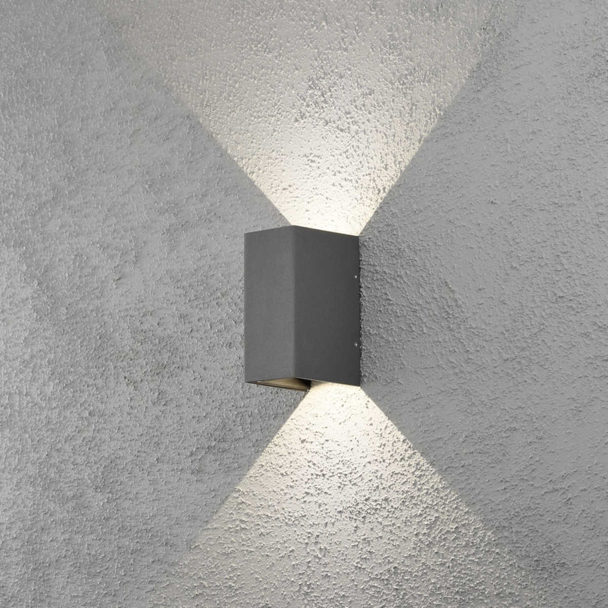 Konstsmide Wandleuchte Cremona schwarz | Home Perfect