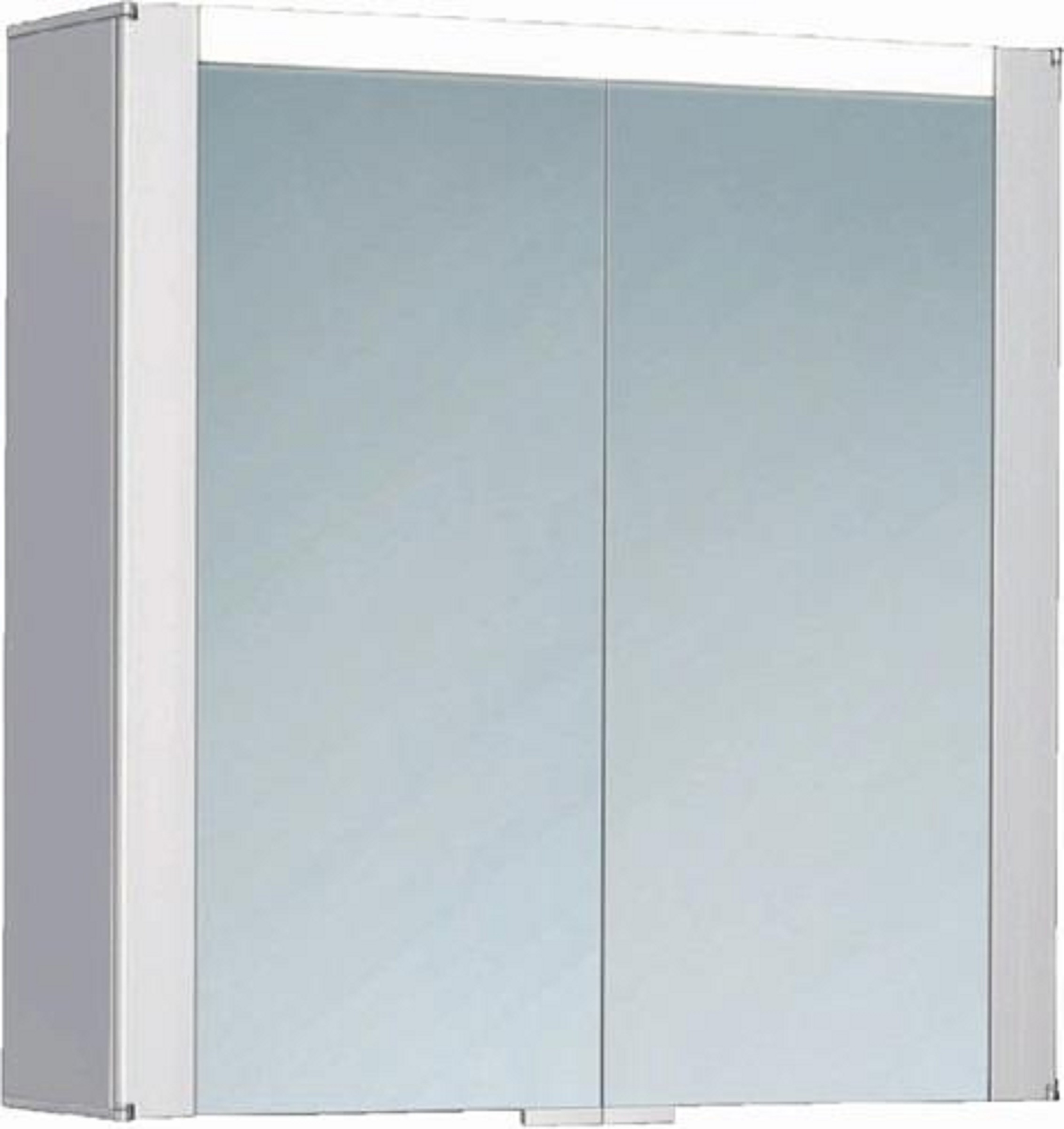 MDF-Spiegelschrank | 126369-LED | PALO | 63x69cm | Alustruktur, mit LED-Leuchte 63x69cm MDF-Spiegelschrank | 126369-LED | PALO | 63x69cm | Alustruktur, mit LED-Leuchte 63x69cm