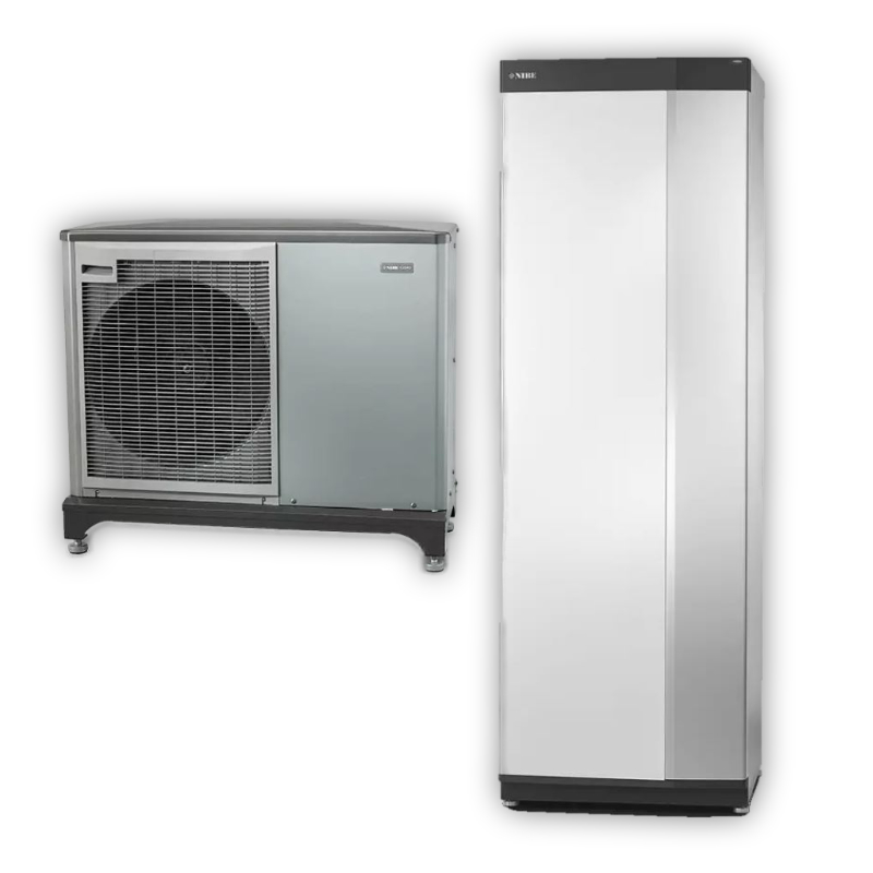 NIBE Luft-Wasser Wärmepumpenpaket 2074 NIBE Luft-Wasser Wärmepumpenpaket 2074