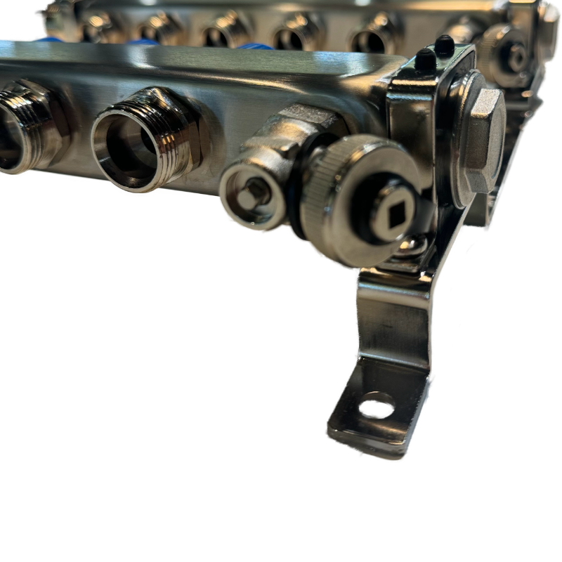 Heizkreisverteiler Edelstahl 6 Heizkreise | Home Perfect