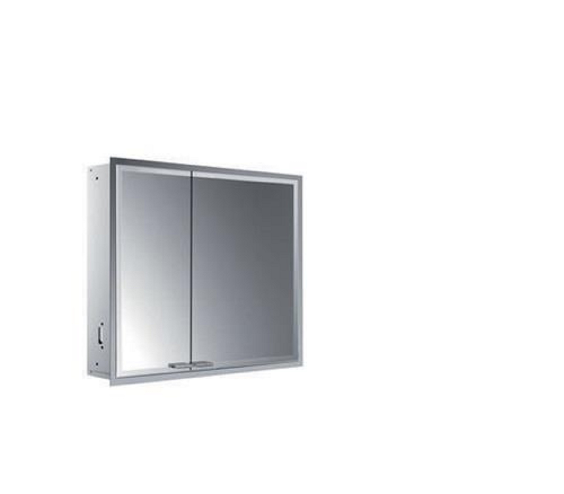 LED-Spiegelschrank | asis Prestige 2 | 815 mm | Unterputz, , breite Tür rechts