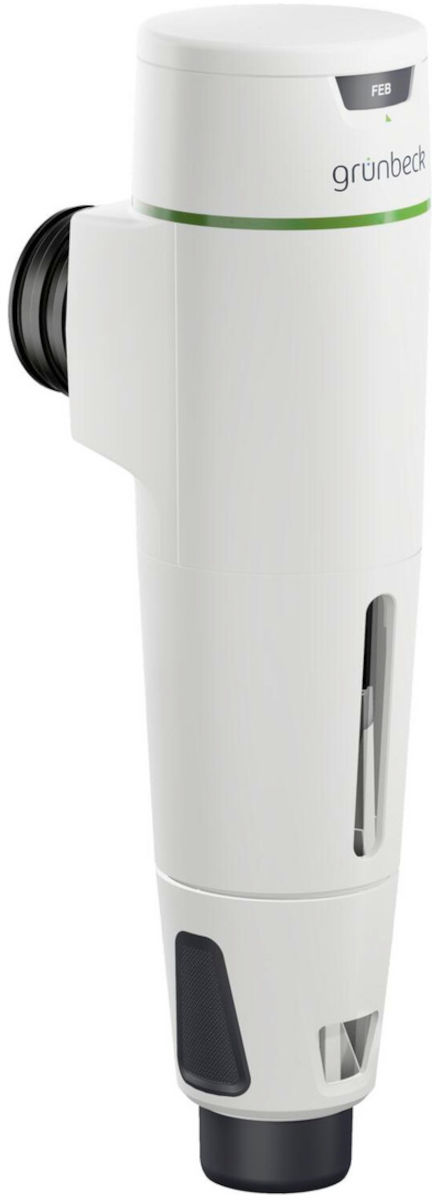 Grünbeck Rückspülfilter pureliQ:RX DN20-32 | Home Perfect Grünbeck Rückspülfilter pureliQ:RX DN20-32, Seitenansicht, vor weißem Hintergrund