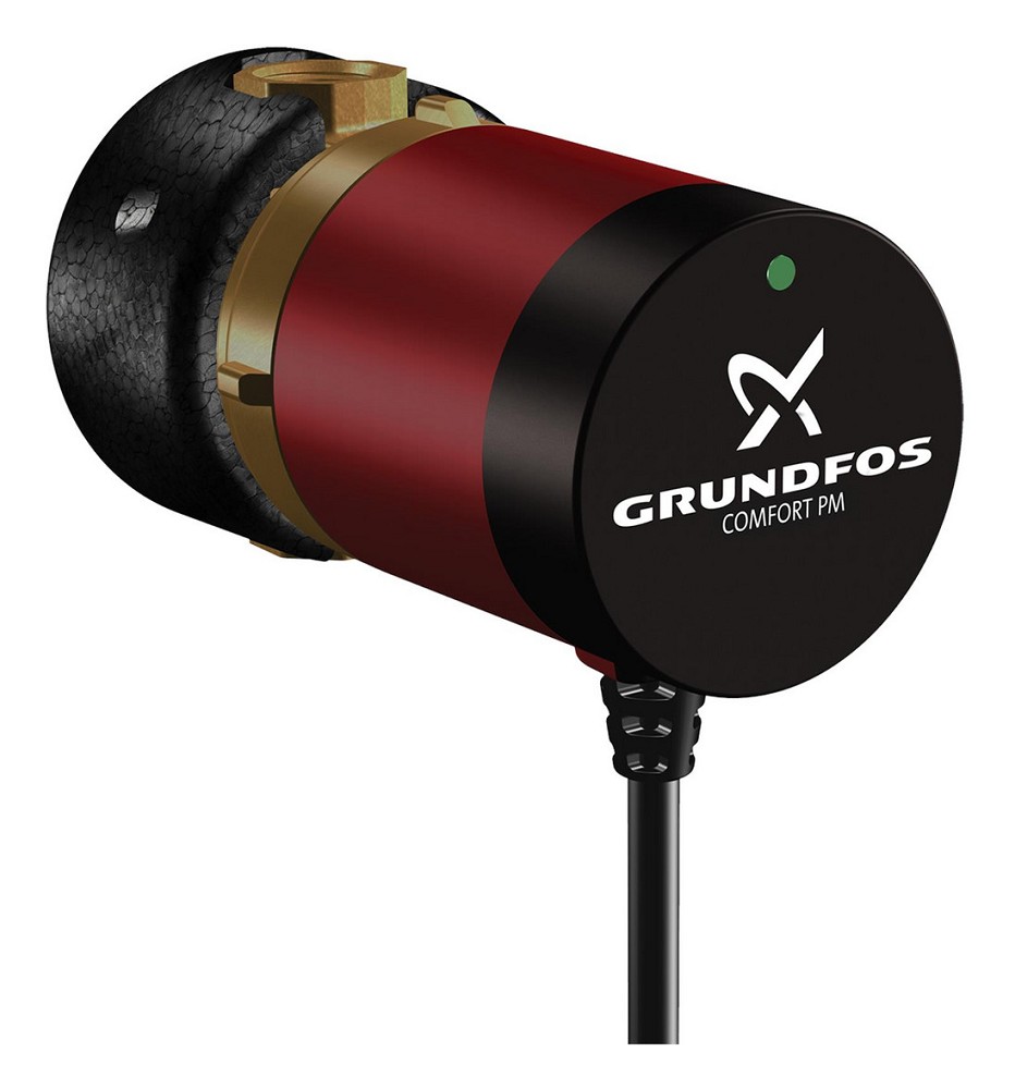 Grundfos Zirkulationspumpe COMFORT 15-14 B PM, 80 mm, Rp 1/2", 97989265