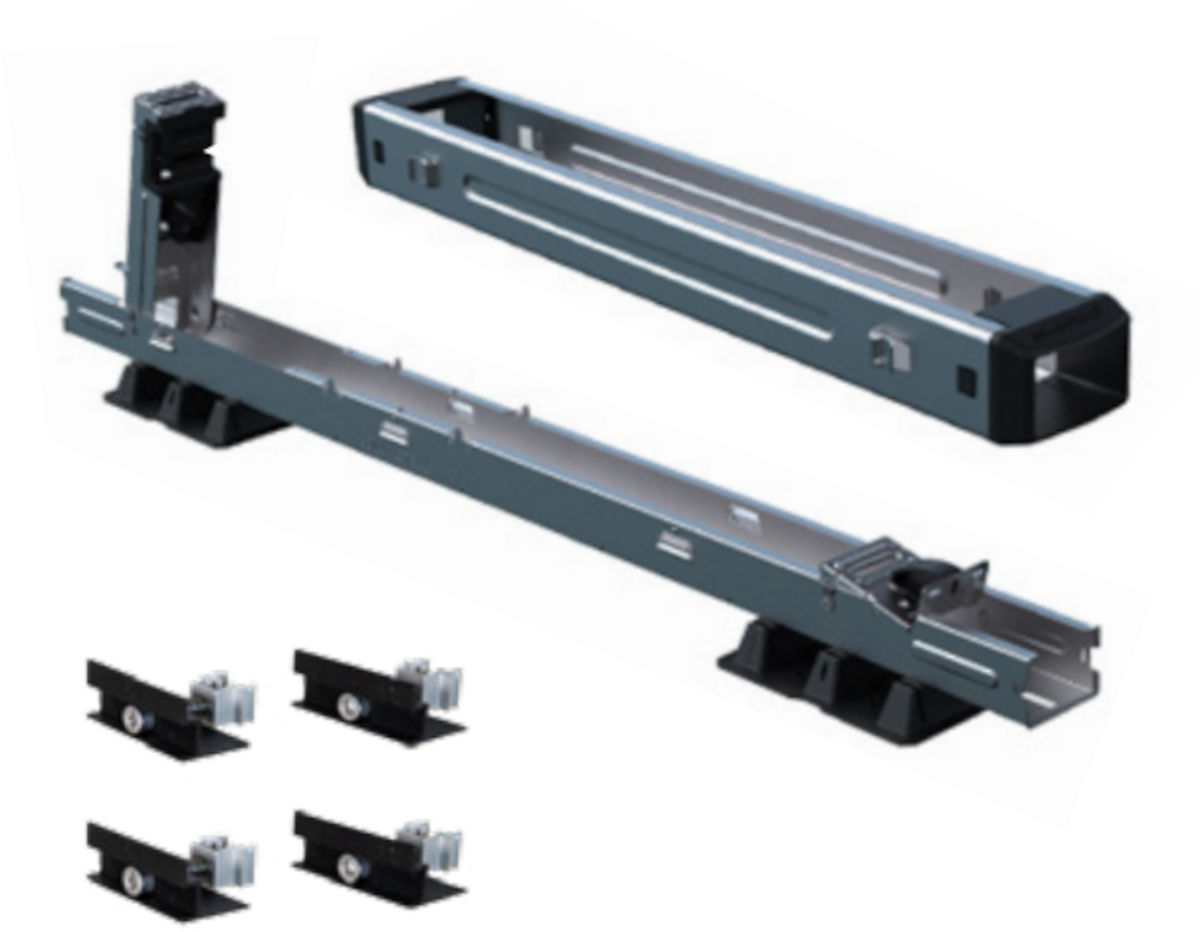 Flachdach Unterkonstruktion | Home Perfect Flachdach Unterkonstruktion, Set Darstellung, auf weißem Hintergrund