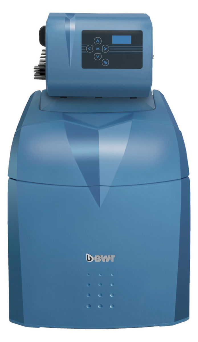 BWT AQA smart Weichwasseranlage DN32 | Home Perfect BWT AQA smart Weichwasseranlage DN32, Frontansicht, vor weißem Hintergrund