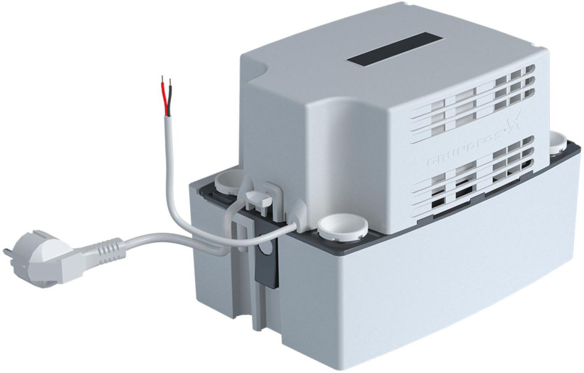 Grundfos Kondensathebeanlagen CONLIFT | Home Perfect Grundfos Kondensathebeanlagen CONLIFT, Rechtsseite, auf weißem Hintergrund