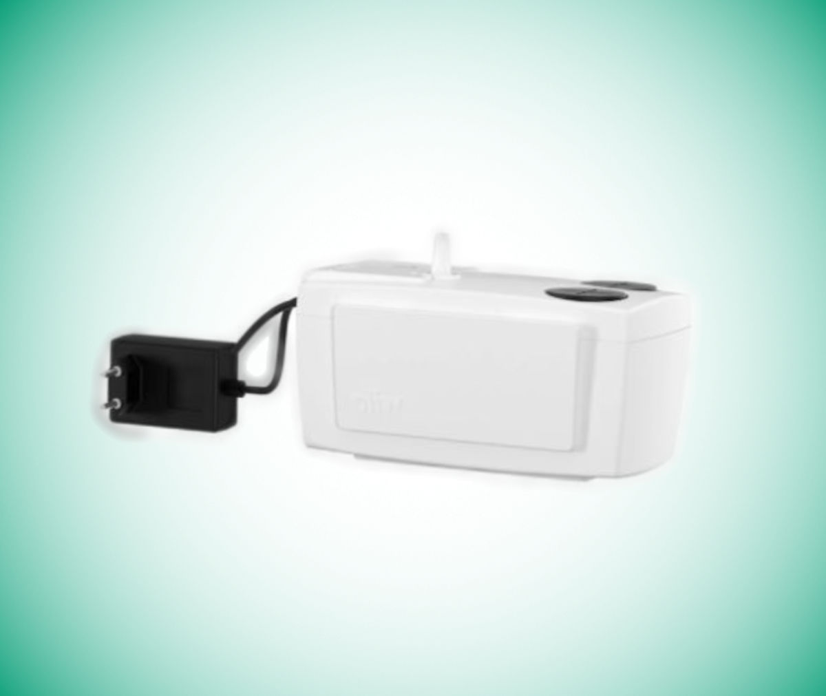 wilo Kondensathebeanlage Plavis 013-C-2G | Home Perfect wilo Kondensathebeanlage Plavis 013-C-2G, Seitenansicht, auf türkis weißem Hintergrund