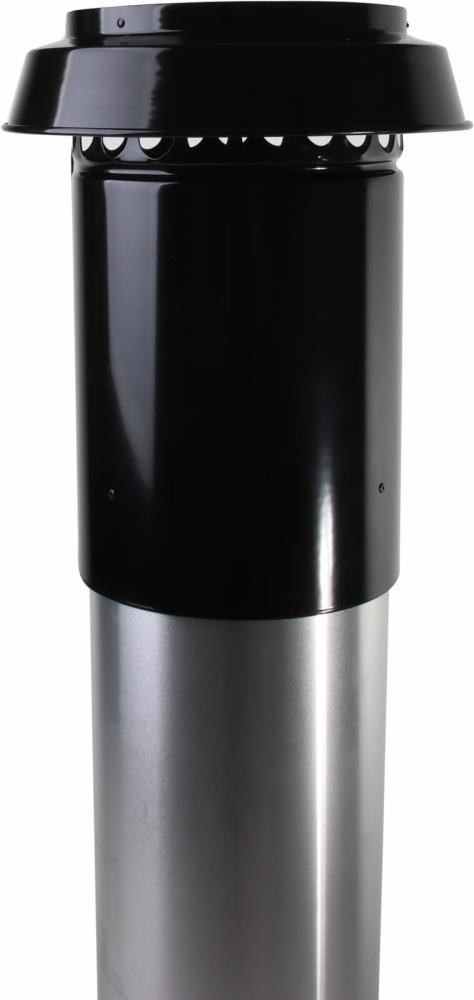 Zewotherm-Dachdurchführung-D-160-mm,-1000-mm,-schwarz Dachdurchfuehrung von Zewotherm