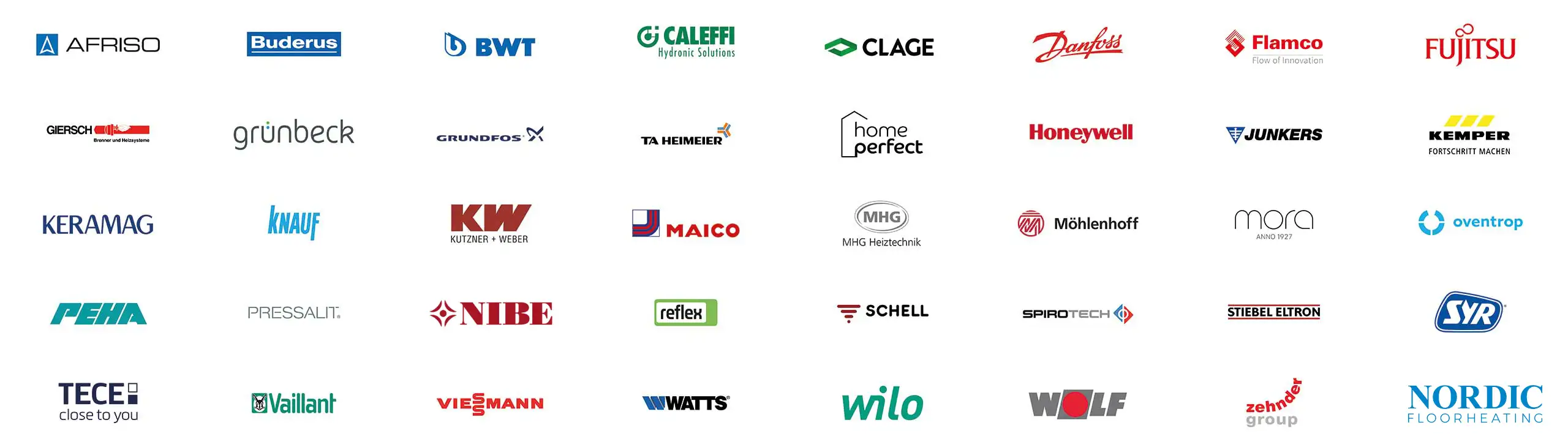 Herstellerübersicht Desktop Überblick über die im Shop erhältlichen Marken