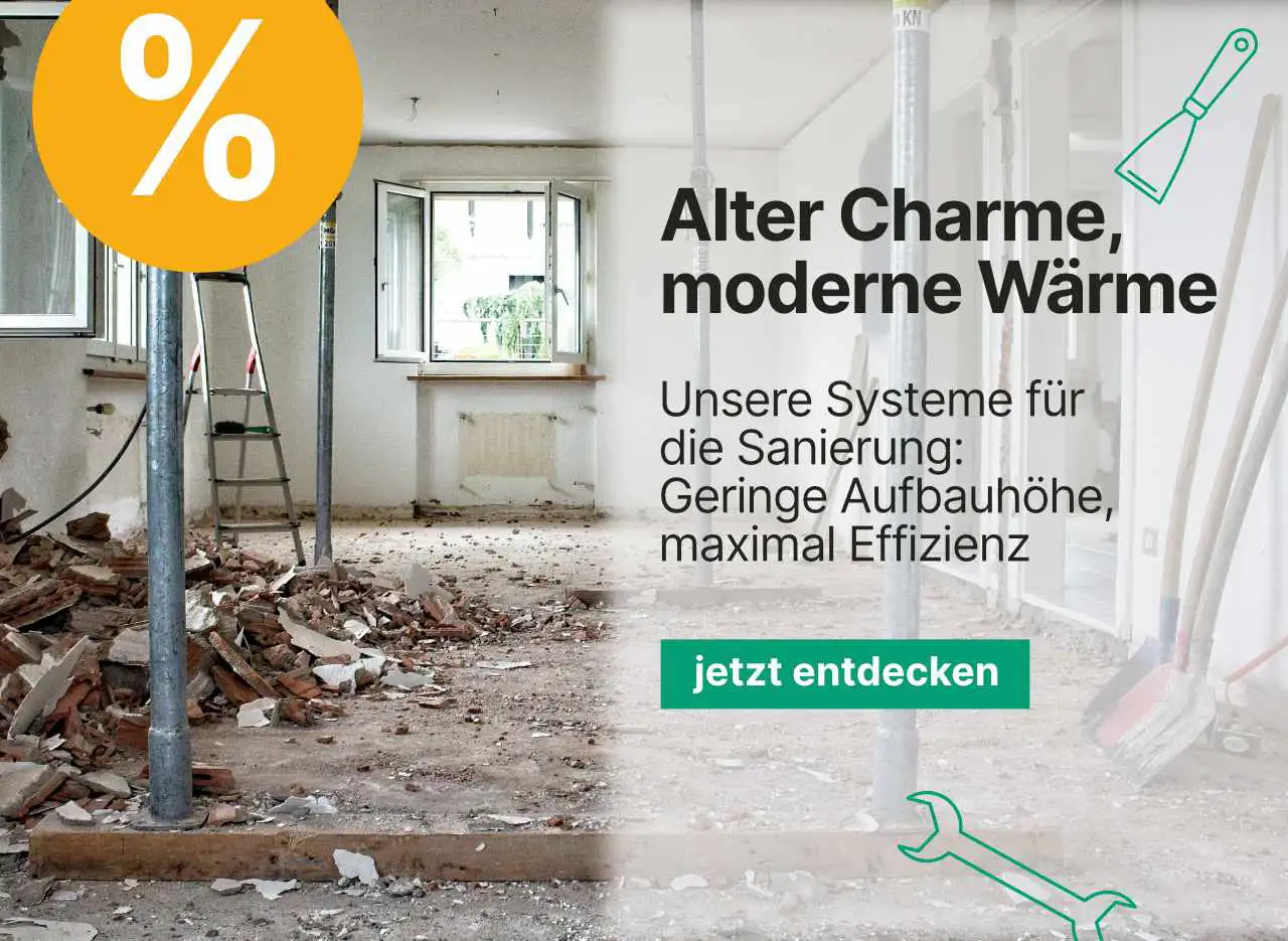 unsere Systeme für die Sanierung entdecken