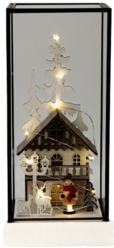 LED Szenerie, von schräg vorne