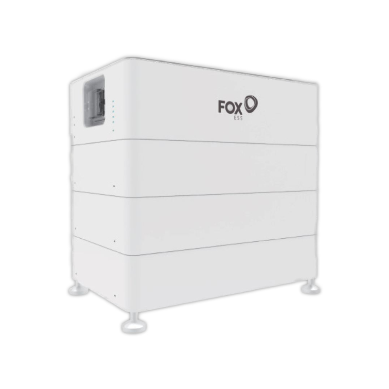 Fox ESS Batteriemodul EQ5000-S 4,92 kWh, Frontalansicht, vor weißem Hintergrund