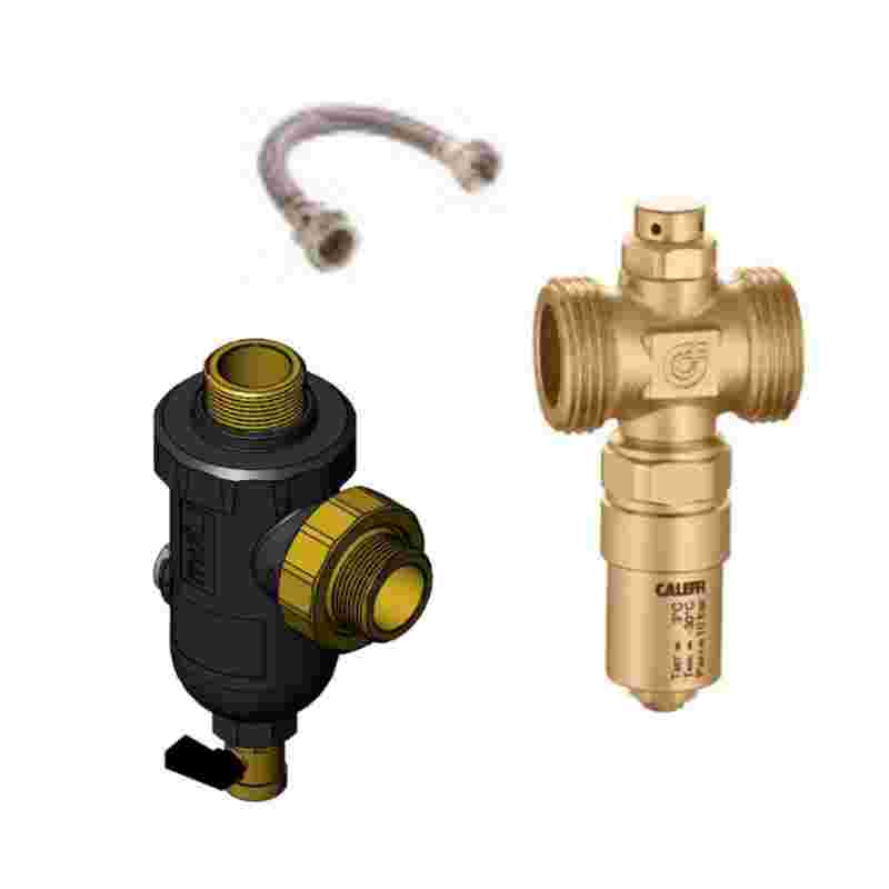 Clivet Anschluss-Set für Edge-F Wärmepumpe, 1 Zoll