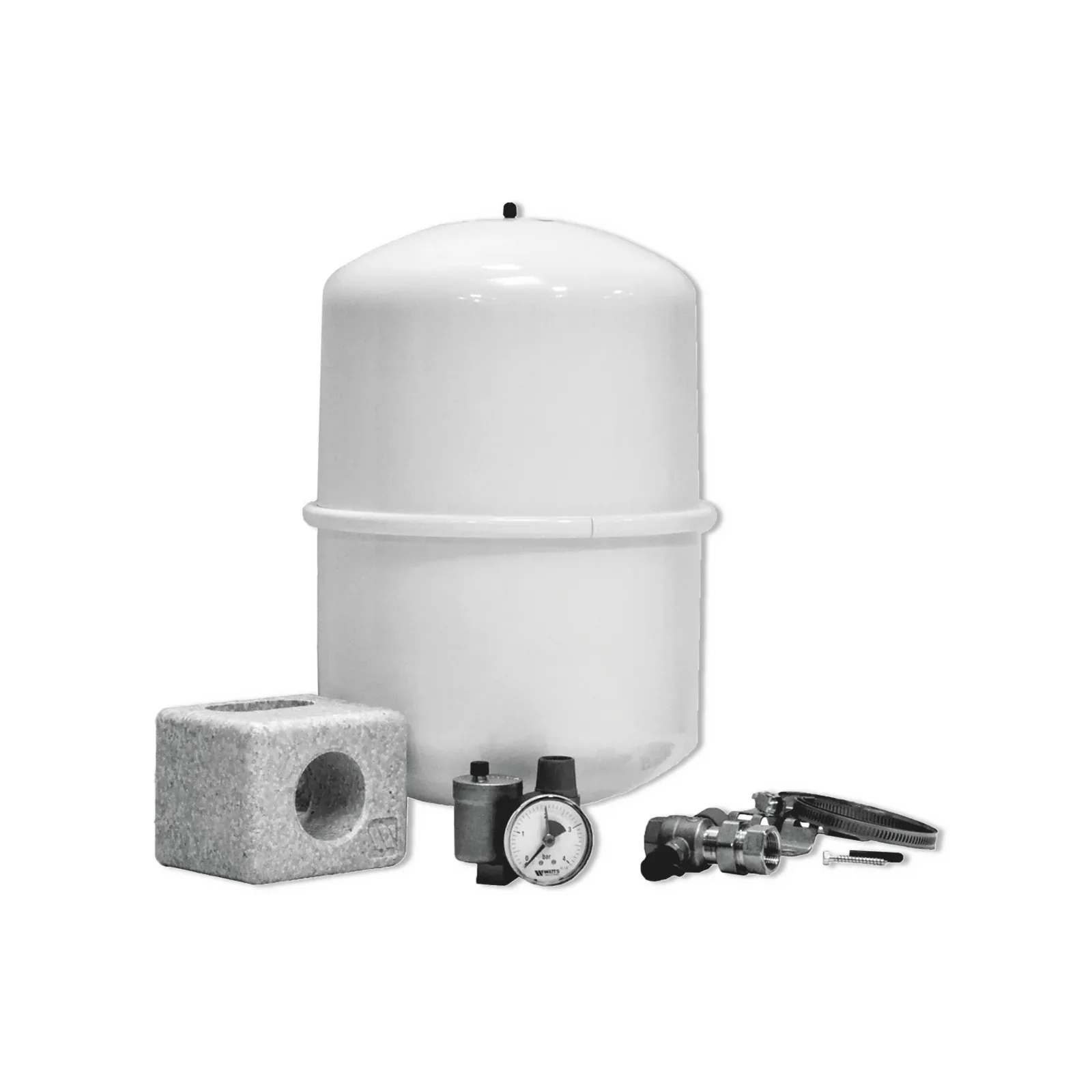 alpha innotec Sicherheitspaket Sekundär SPS 25 mit Ausdehnungsgefäß 25 l
