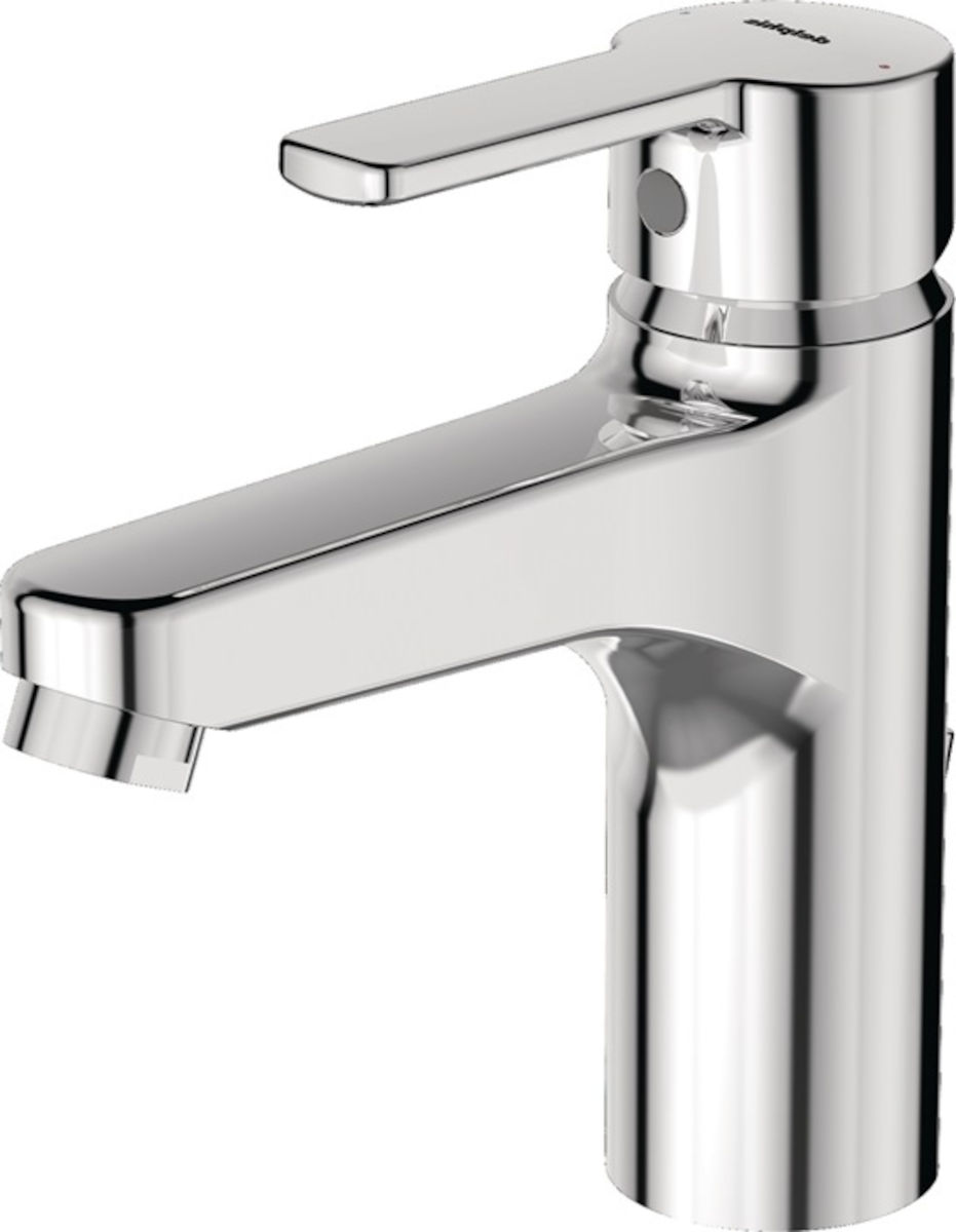 Delphis living Waschtisch- Einhandmischer Grande | Home Perfect Delphis living Waschtisch- Einhandmischer Grande, Vorderansicht, vor weißem Hintergrund
